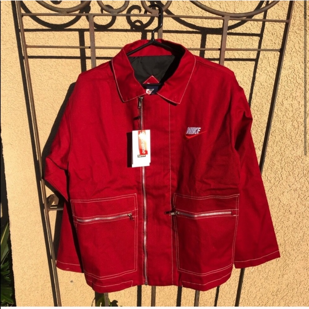 Supreme Nike Quilted Jean Work Jacket